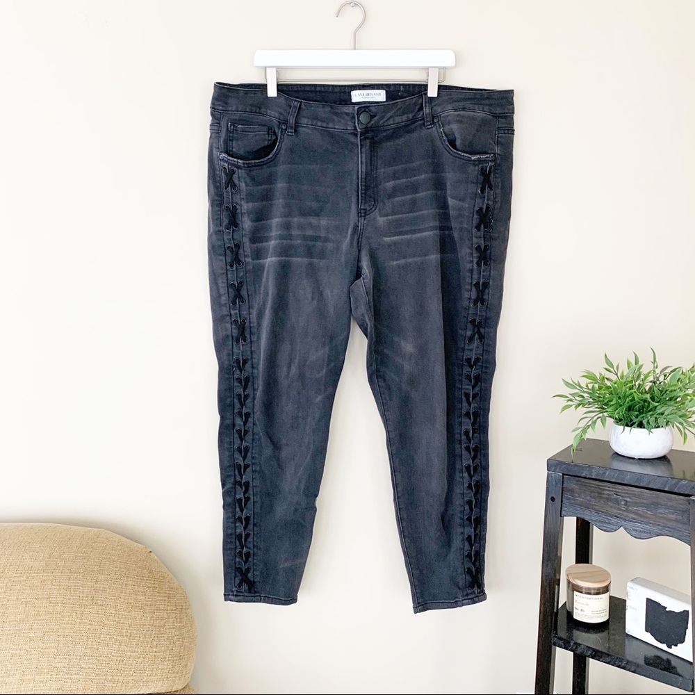 Lane Bryant Super Stretch Mid Rise Skinny Jeans